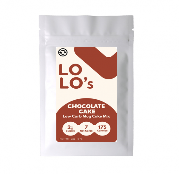 Single Pack- Keto Low Carb, Low Sugar Chocolate Cake Mug Cake Baking Mix
