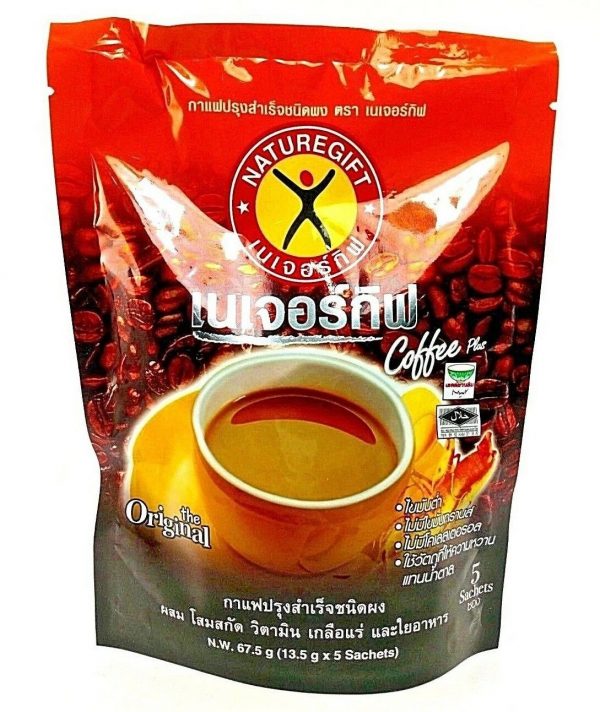 NATUREGift Instant Coffee Powder Ginseng extract Vitamins Mineral Dietary Fibre