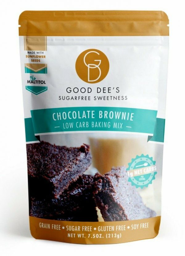 Good Dee'S Brownie Mix - Low Carb, Keto Friendly, Sugar Free, Gluten Free