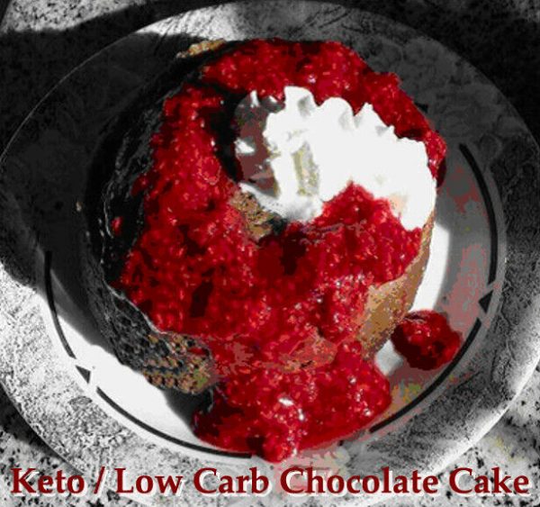 Amazing Keto / Low Carb Chcoolate Cake Recipe
