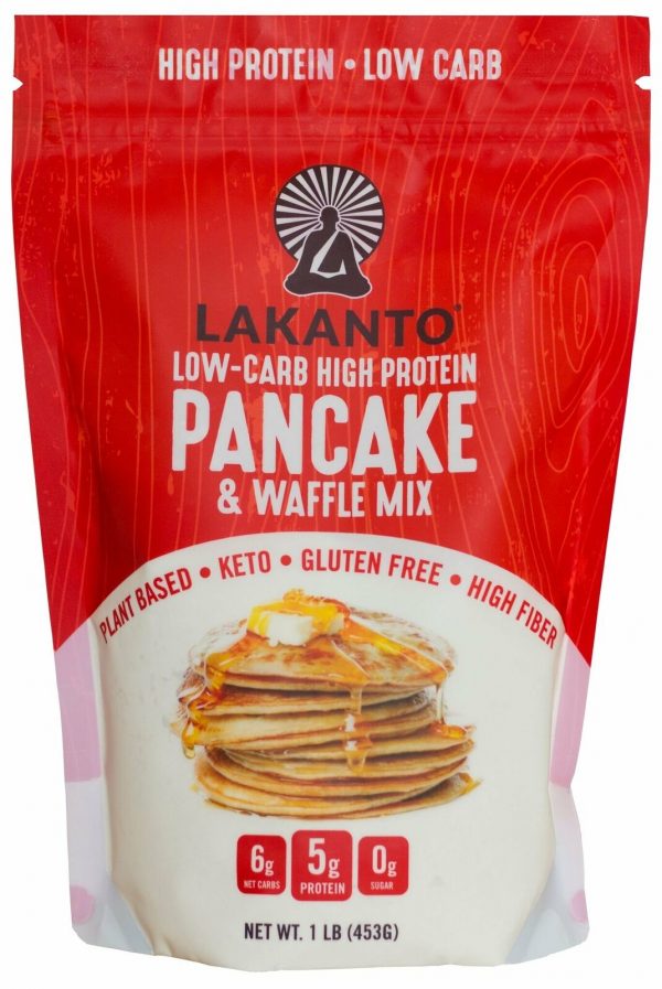Lakanto Low Carb 6 Net Carb Gluten-free Pancake Mix | Original 1 Pound