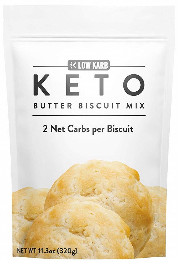 Low Karb - Keto Biscuits Mix - Low Carb Food - Easy to Bake - Breakfast - Only
